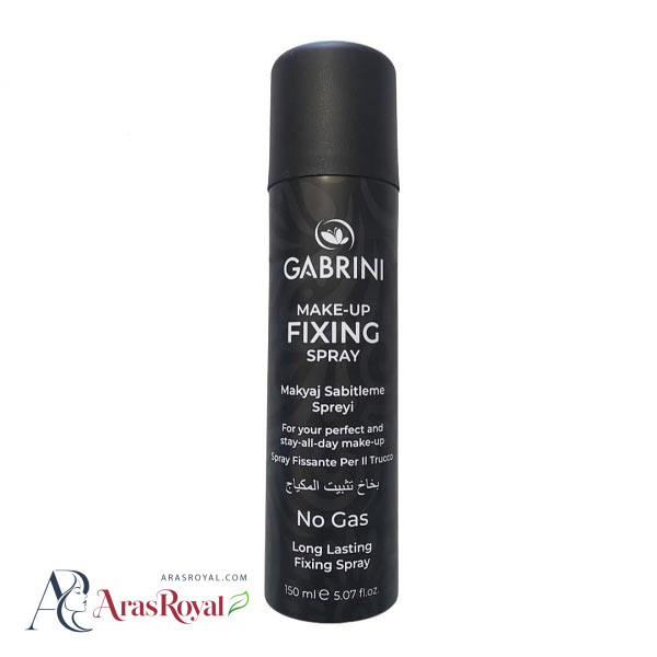 اسپری فیکس آرایش گابرینی Gabrini مدل Fixing Spray حجم 150 میل