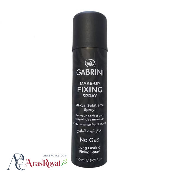 اسپری فیکس آرایش گابرینی Gabrini مدل Fixing Spray حجم 150 میل