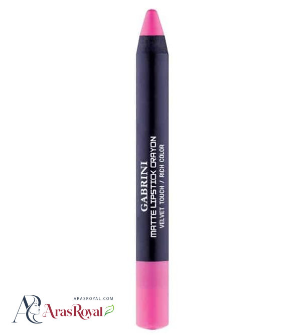 رژ لب مدادی مات گابرینی Gabrini مدل Velvet Touch شماره 14