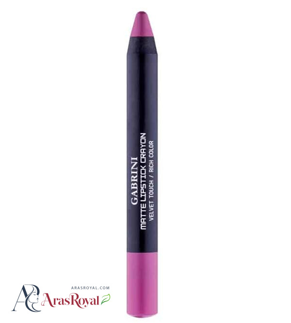 رژ لب مدادی مات گابرینی Gabrini مدل Velvet Touch شماره 24