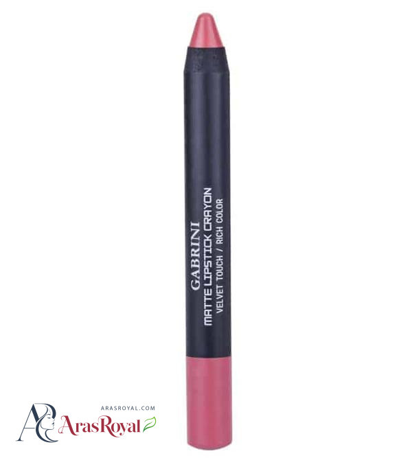 رژ لب مدادی مات گابرینی Gabrini مدل Velvet Touch شماره 04