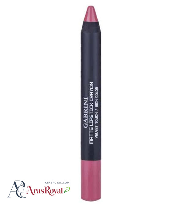 رژ لب مدادی مات گابرینی Gabrini مدل Velvet Touch شماره 07