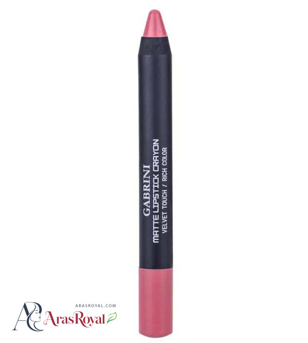 رژ لب مدادی مات گابرینی Gabrini مدل Velvet Touch شماره 09