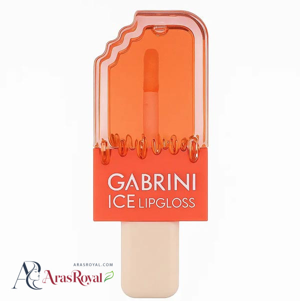 لیپ گلاس یخی گابرینی GABRINI شماره 02 رنگ Pineapple
