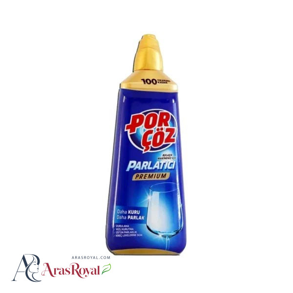 مایع جلا دهنده ماشین ظرفشویی پورچوز POR COZ سری Premium حجم 500 میل