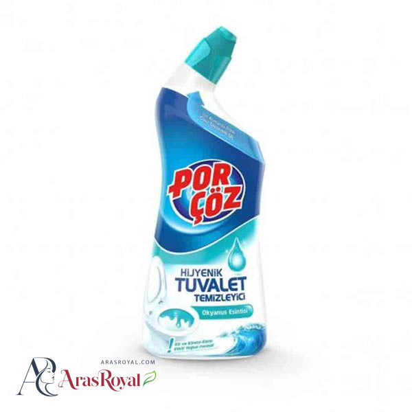 مایع تمیز کننده سرویس بهداشتی پورچوز POR COZ مدل EKSTRA GUCLU رایحه اقیانوس حجم 750 میل
