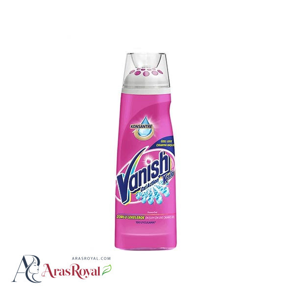 ژل لکه بر لباس ونیش Vanish مدل اکسی اکشن Oxi Action مناسب همه لباس ها حجم 200 میل