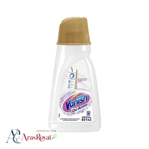 مایع لکه بر لباس ونیش Vanish مدل اکسی اکشن Oxi Action مناسب لباس های سفید حجم 1000 میل