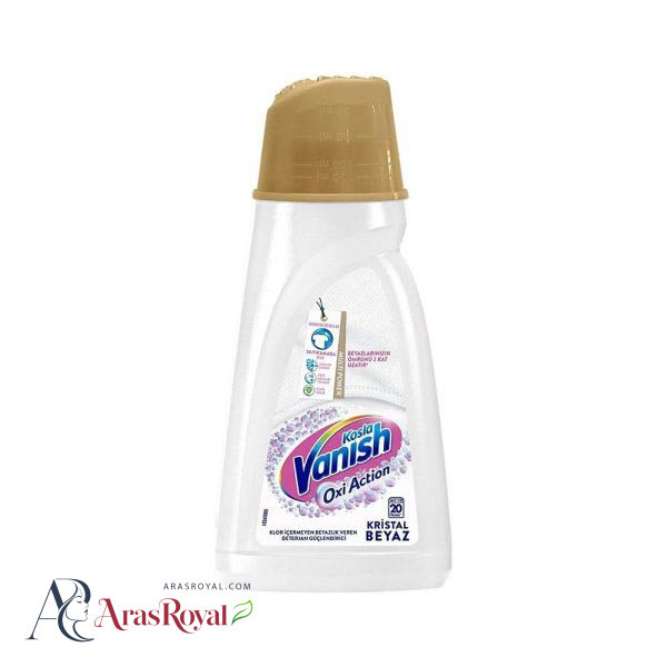 مایع لکه بر لباس ونیش Vanish مدل اکسی اکشن Oxi Action مناسب لباس های سفید حجم 1000 میل
