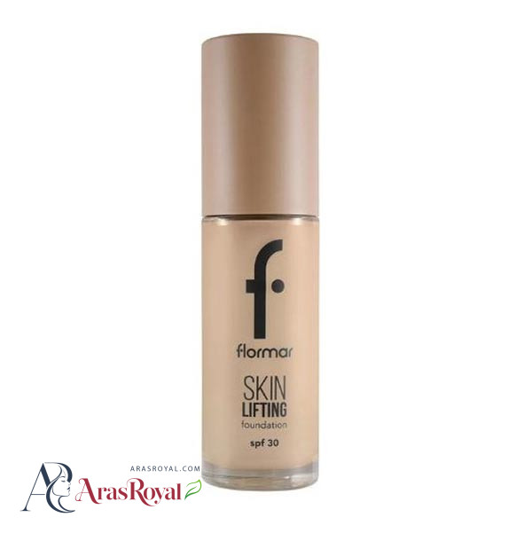 کرم پودر فلورمار Flormar مدل Skin Liting رنگ Soft Ivory شماره 30 حجم 30 میل
