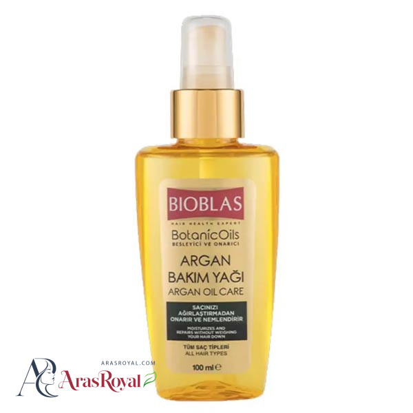 روغن آرگان بیوبلاس BIOBLAS مدل Botanic Oils حجم 100 میل
