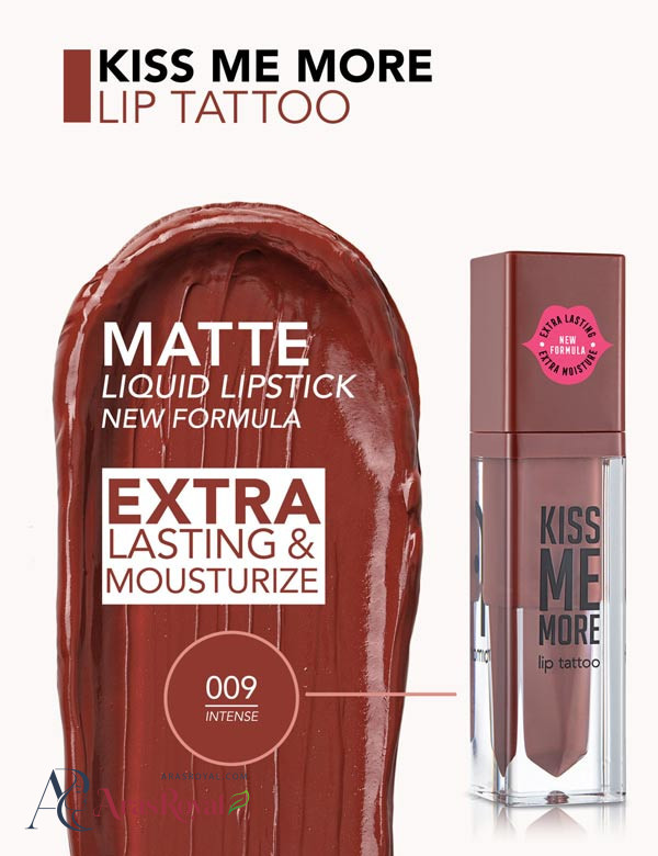 رژ لب مایع مات فلورمار Flormar مدل Kiss Me More شماره 009