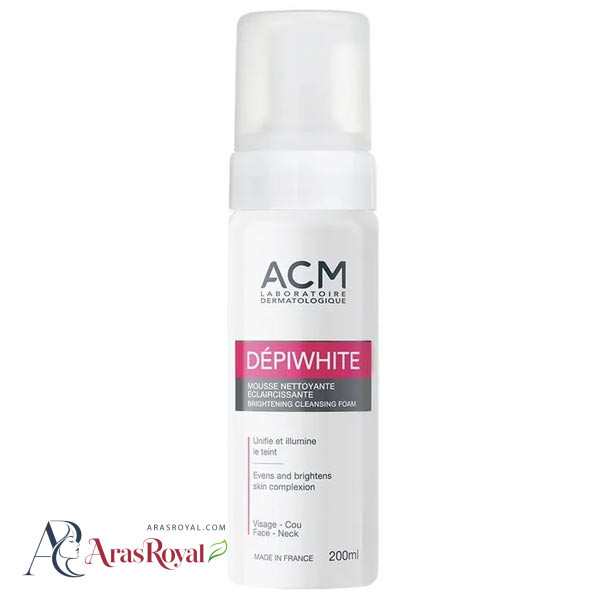 فوم شستشوی روشن کننده و ضد لک ای سی ام ACM مدل Depiwhite حجم 40 میل