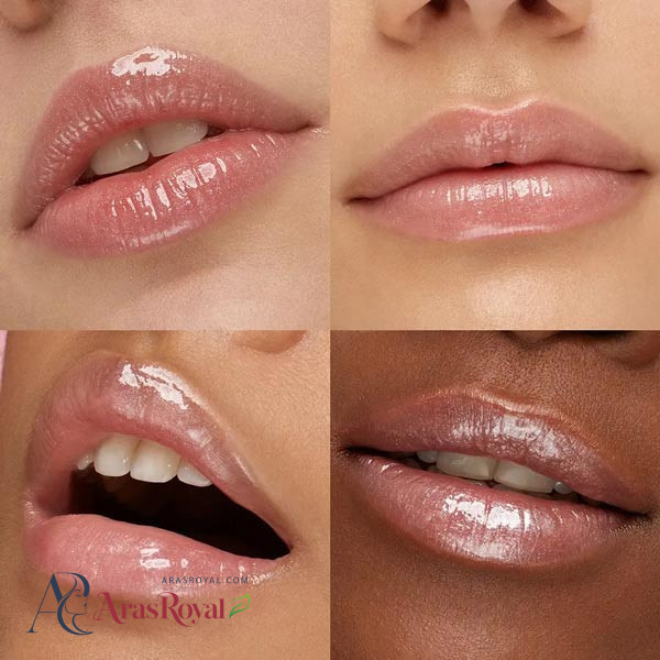 لیپ گلاس براق کیکو KIKO مدل 3D Hydra Gloss رنگ Pearly Natural Rose شماره 32
