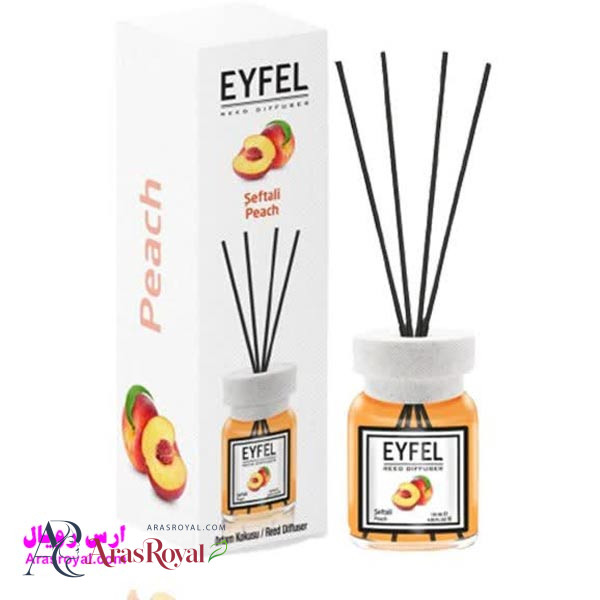 خوشبو کننده هوا ایفل EYFEL رایحه هلو (Seftali) نی دار حجم 120 میل
