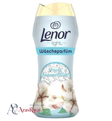 دانه های خوشبو کننده لباس لنور Lenor رایحه Cool Cotton حجم 195 گرمی