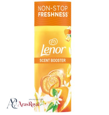 دانه های خوشبو کننده لباس لنور Lenor رایحه Citrus And White Verbena (مرکباتی) حجم 176 گرمی