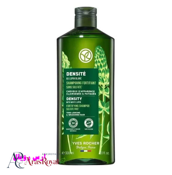 شامپو سر بدون سولفات ایوروشه Yves Rocher مدل ضد ریزش حجم 300 میل