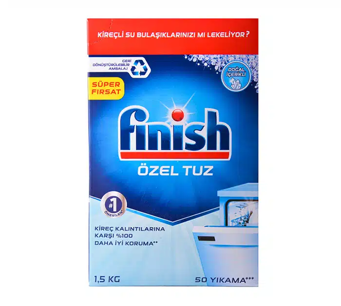 نمک ماشین ظرفشویی فینیش Finish وزن 1.5 کیلوگرم