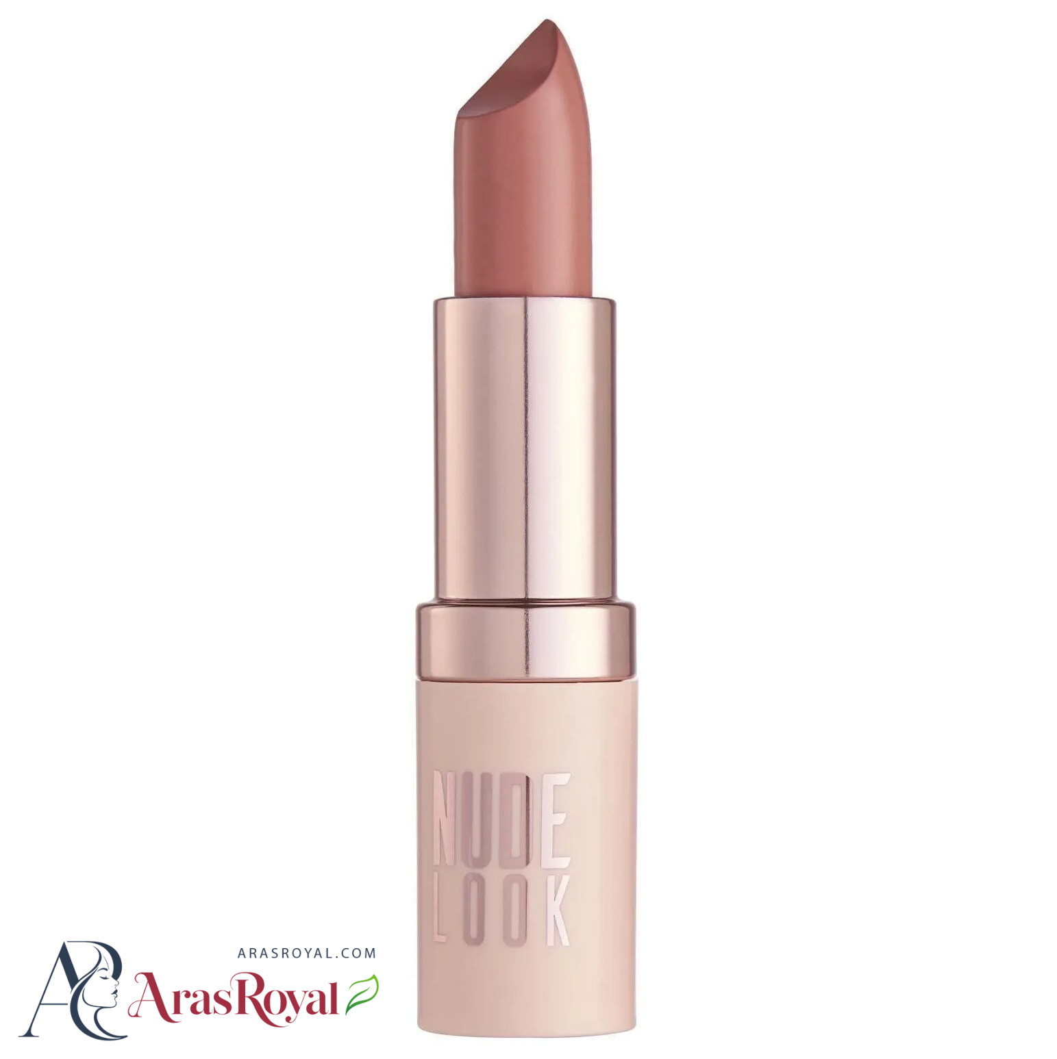 رژ لب جامد و مات گلدن رز Golden Rose سری Nude Look شماره 1 رنگ Coral Nude