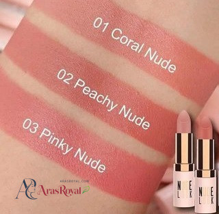 رژ لب جامد و مات گلدن رز Golden Rose سری Nude Look شماره 1 رنگ Coral Nude