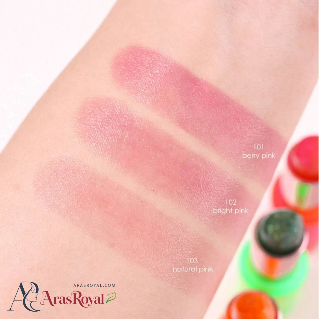 رژ لب حرارتی ژله ای گلدن رز Golden Rose مدل Miracle Lips شماره 02 رنگ Bright Pink
