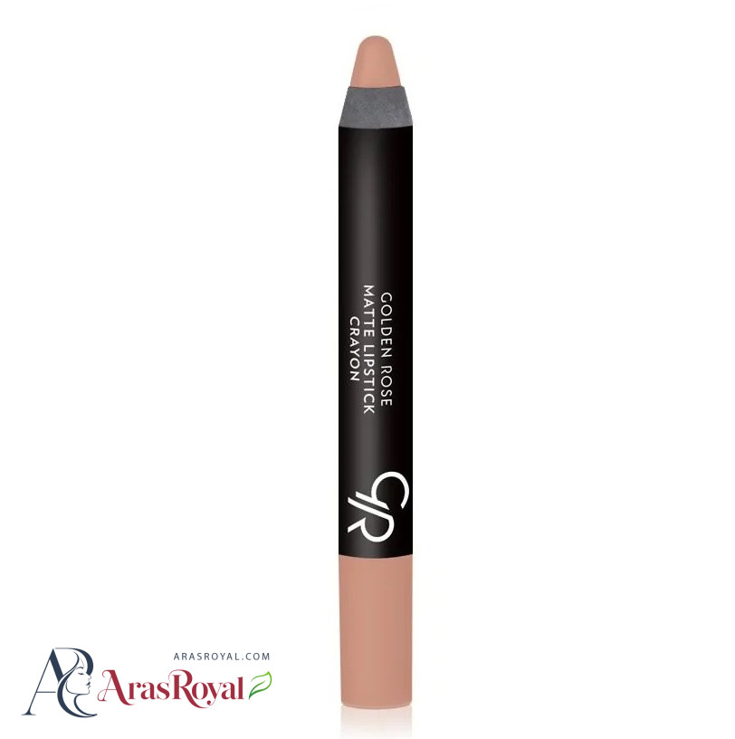 رژ لب مدادی مات گلدن رز Golden Rose مدل Crayon شماره 15