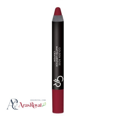 رژ لب مدادی مات گلدن رز Golden Rose مدل Crayon شماره 20