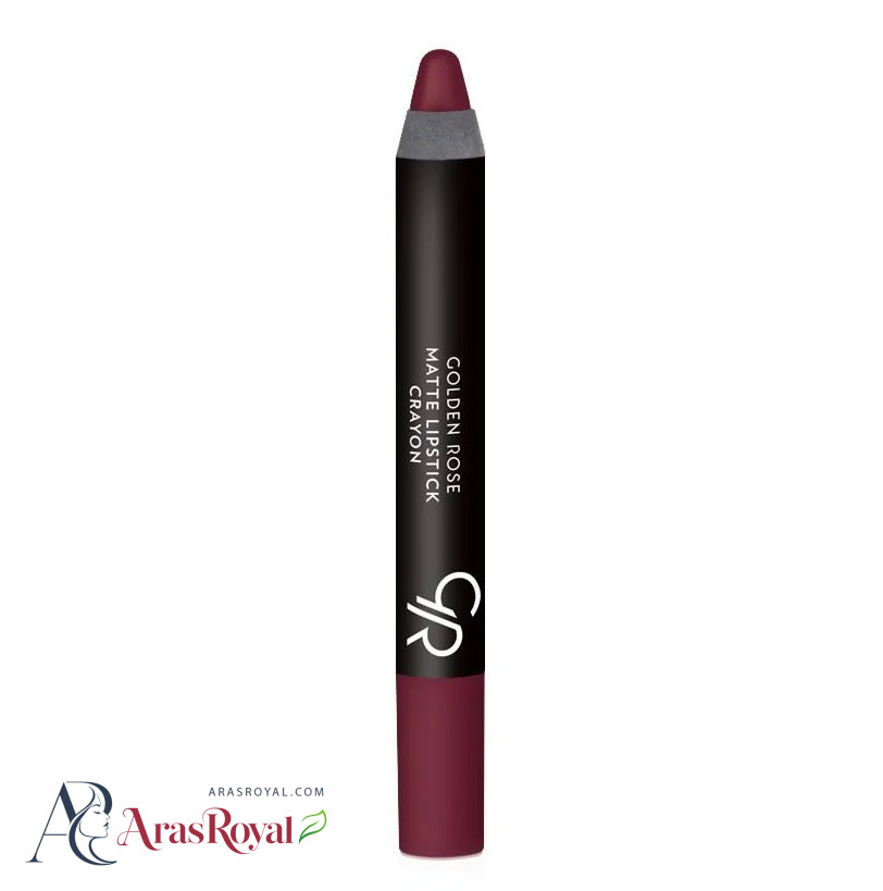 رژ لب مدادی مات گلدن رز Golden Rose مدل Crayon شماره 19