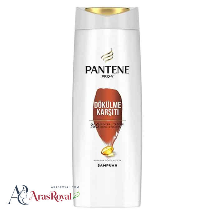 شامپو سر پنتن pantene ضد ریزش مناسب همه مو 350 میل مدل Dokulme karsiti