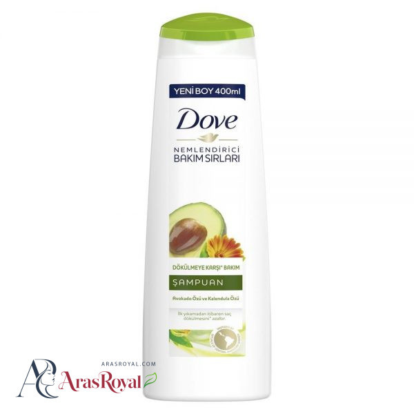 شامپو سر داو Dove ضد ریزش مناسب همه مو ها 400 میل مدل Dokulme karsiti