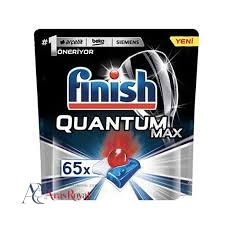 قرص ظرفشویی فیینیش کوانتوم مکس finish Quantom MAX بسته65 عددی