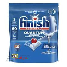 قرص ظرفشویی فیینیش کوانتوم finish Quantom Powerball بسته 60 عددی