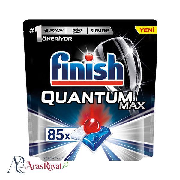 قرص ظرفشویی فیینیش کوانتوم finish Quantom MAX بسته85 عددی