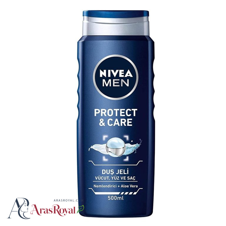 شامپو سر و بدن مردانه نیوا NIVEA مدل PROTECT AND CARE حجم 500 میل