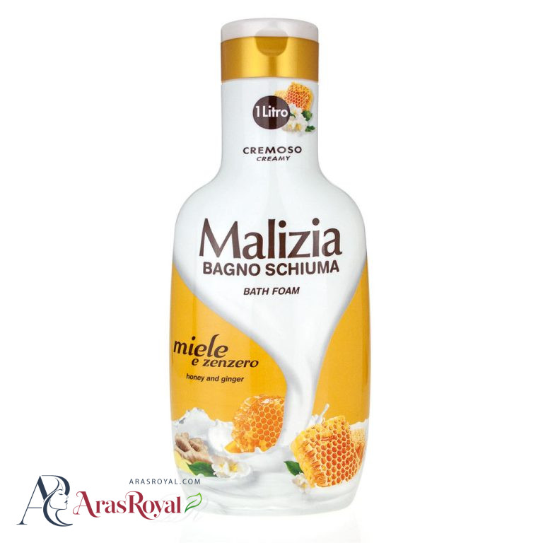 شامپو بدن مالزیا عصاره عسل و زنجبیل حجم 1000 میل MALIZIA