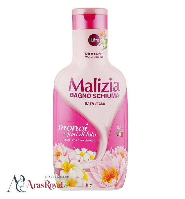 شامپو بدن مالزیا عصاره گل نیلوفر آبی حجم 1000 میل MALIZIA
