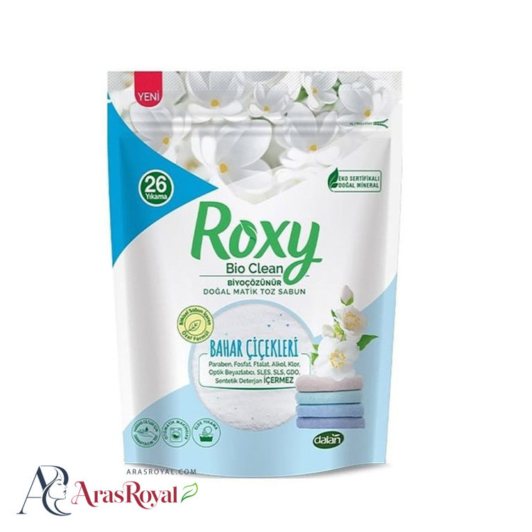پودر صابون رکسی رایحه گل های بهاری حجم 800 گرم Roxy ترکیه
