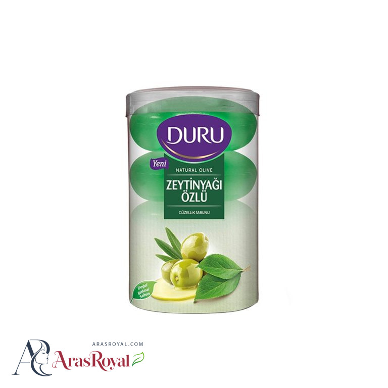 صابون دورو لیوانی 400 گرم حاوی عصاره روغن زیتون DURU