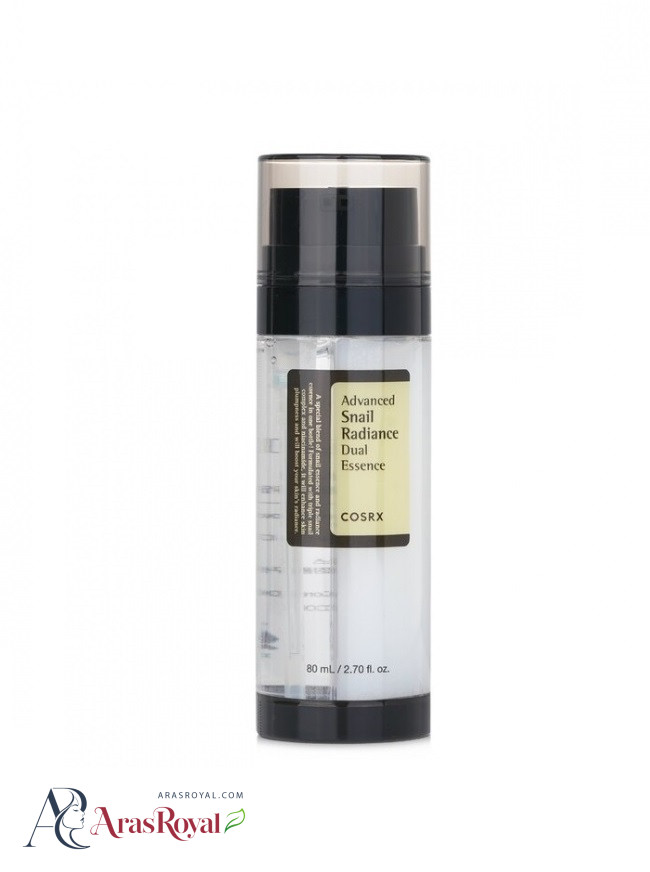 اسنس دو گانه حلزون کوزارکس حجم 80 میل COSRX Dual Essence