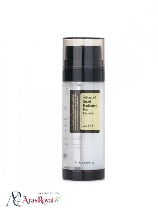 اسنس دو گانه حلزون کوزارکس حجم 80 میل COSRX Dual Essence