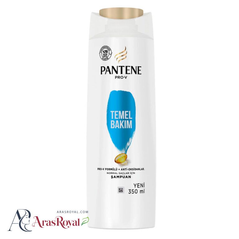 شامپو سر پنتن pantene پرو ویتامینه مو های نرمال 350 میل مدل Temel Bakim