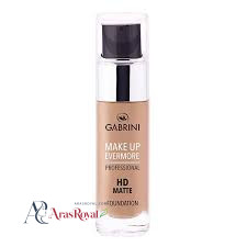 کرم پودر شیشه ای گابرینی مات HD شماره 104 GABRINI