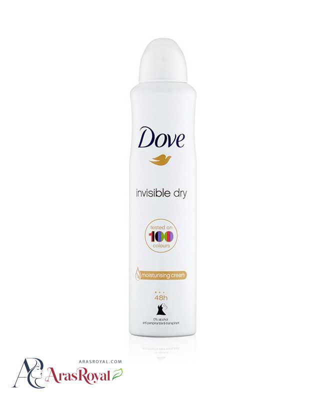 اسپری ضد تعریق زنانه داو Dove مدل clean touch حجم 250 میل