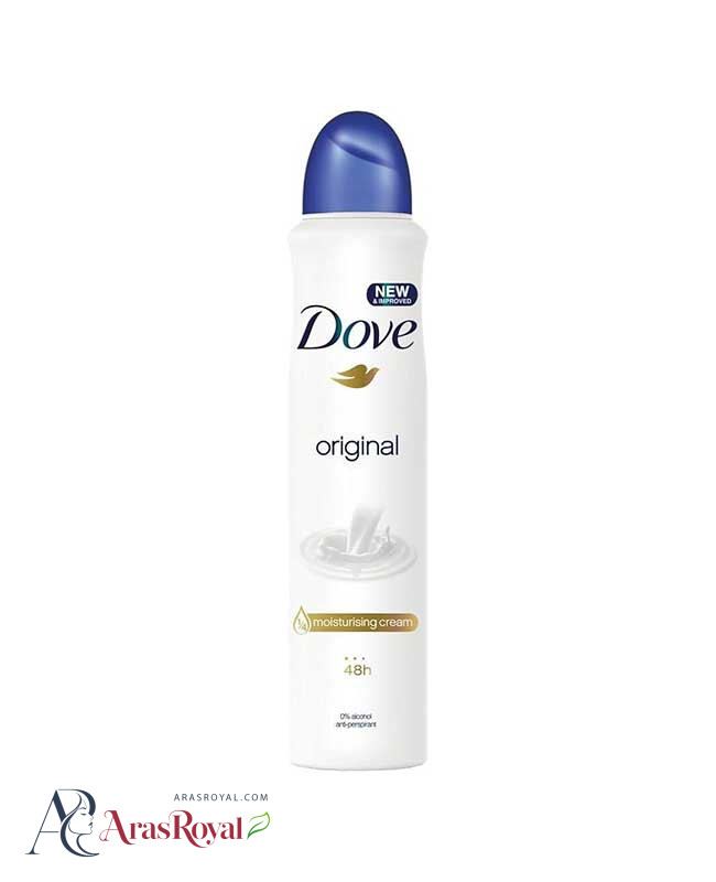 اسپری ضد تعریق زنانه داو Dove مدل original حجم 250 میل
