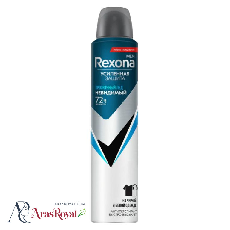 اسپری ضد تعریق مردانه رکسونا Rexona مدل INVISIBLE ICE حجم 200 میل