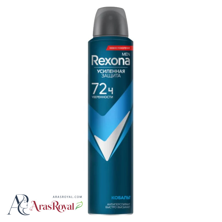اسپری ضد تعریق مردانه رکسونا Rexona مدل کوبالت حجم 200 میل