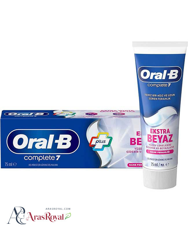 خمیر دندان اورال بی Oral - B روزانه سفید کننده حجم 75 میل