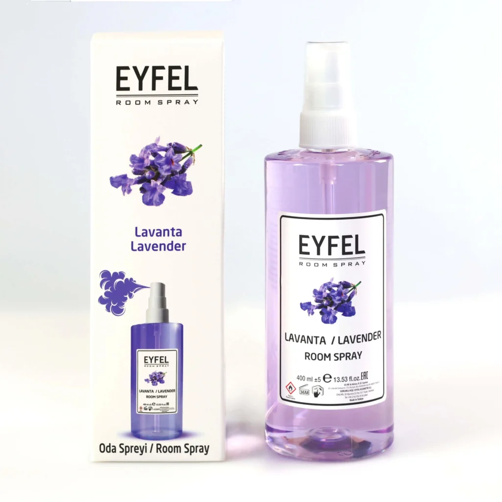 اسپری خوشبو کننده ایفل EYFEL رایحه اسطوخودوس LAVANTA حجم 400 میل