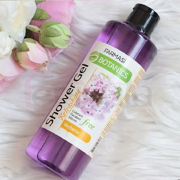 شامپو بدن فارماسی Botanics وربنا حجم 500 میل اورجینال شادابکننده و طراوتبخش پوست